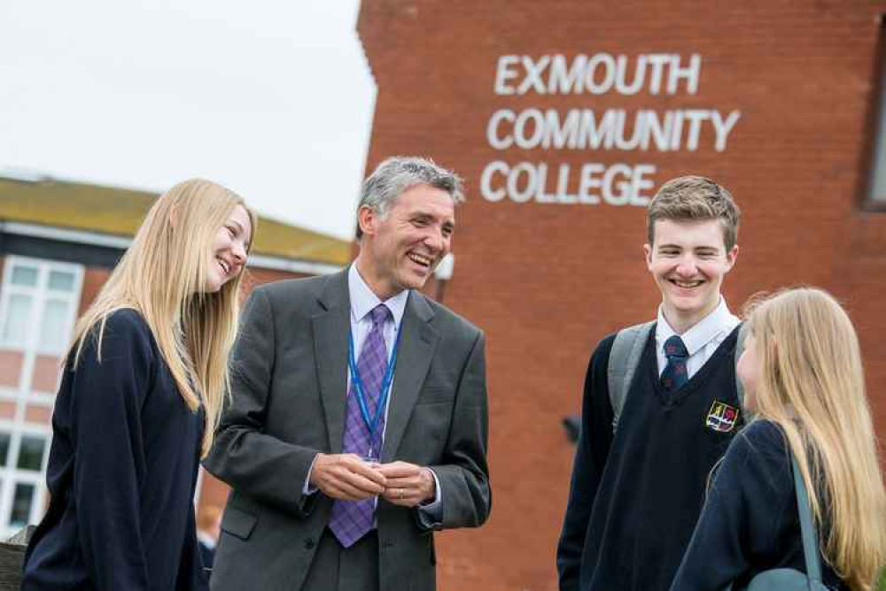 Exmouth Community College. Picture courtesy ECC.