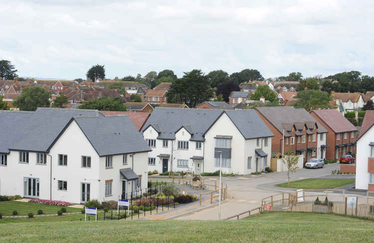 Taylor Wimpey's Plumb Park development in Exmouth. Credit: Taylor Wimpey