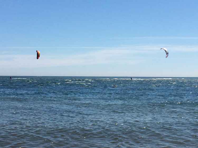 Kitesurfers