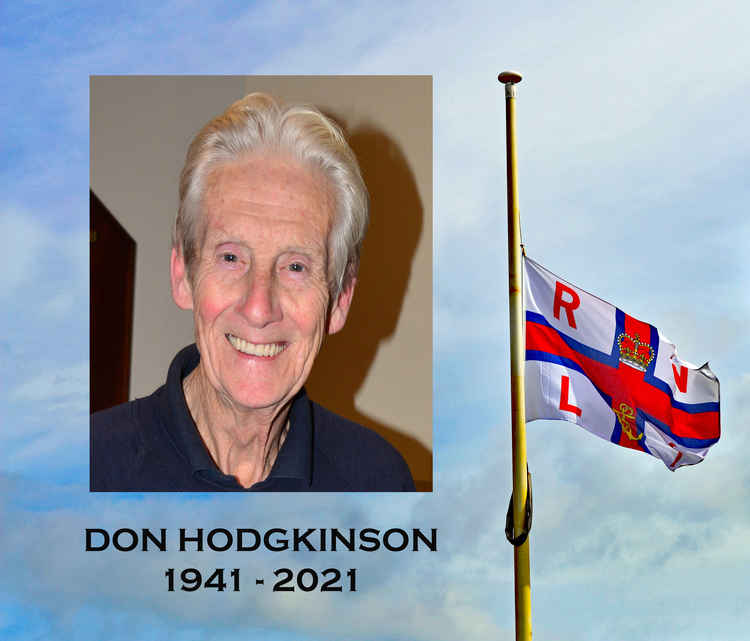 Exmouth RNLI Volunteer, Don Hodgkinson