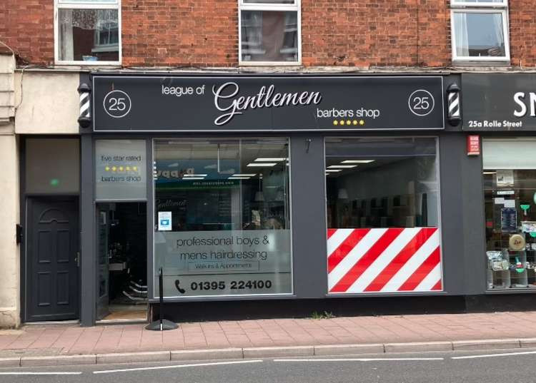 The League of Gentlemen barber shop on Rolle Street
