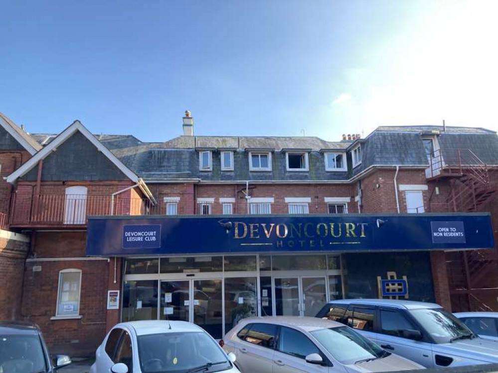 The Devoncourt Hotel on Douglas Avenue.