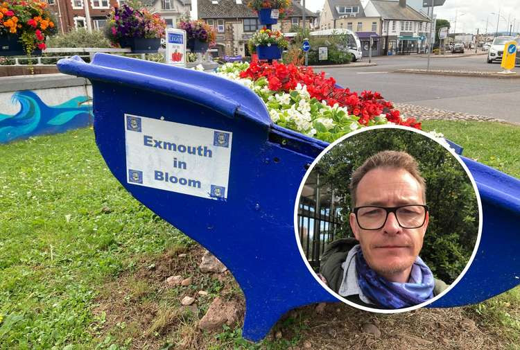 Councillor Joe Whibley is calling on fellow councillors to increase the amount of money given to Exmouth in Bloom.