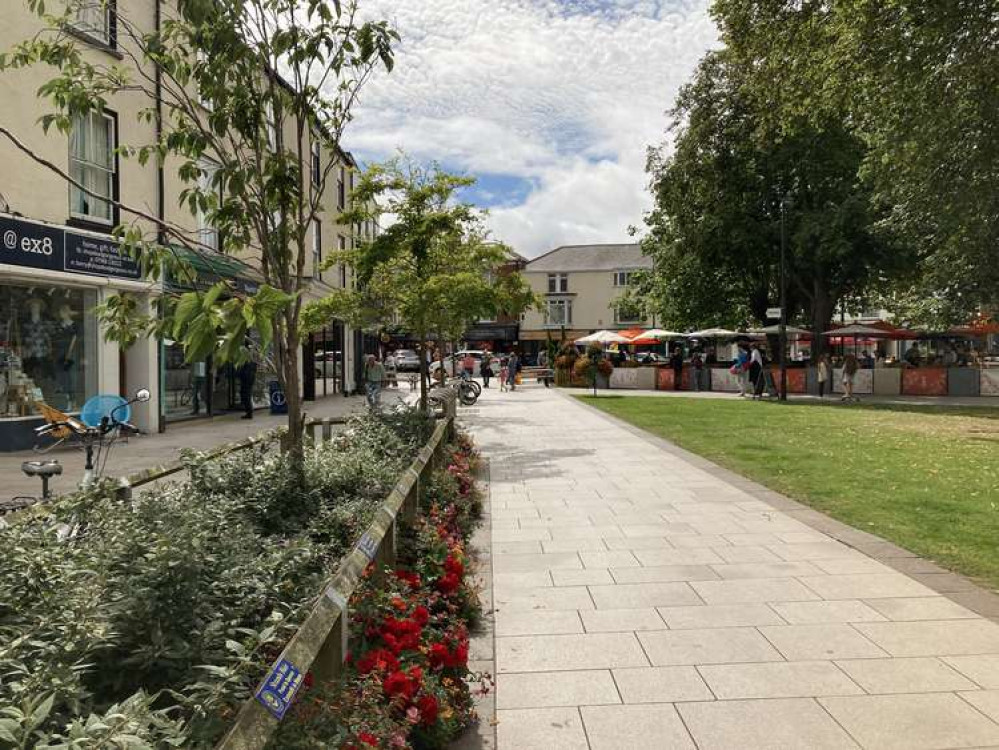 File Photo: The Strand, Exmouth on 19 August 2021. Nub News/ Will Goddard