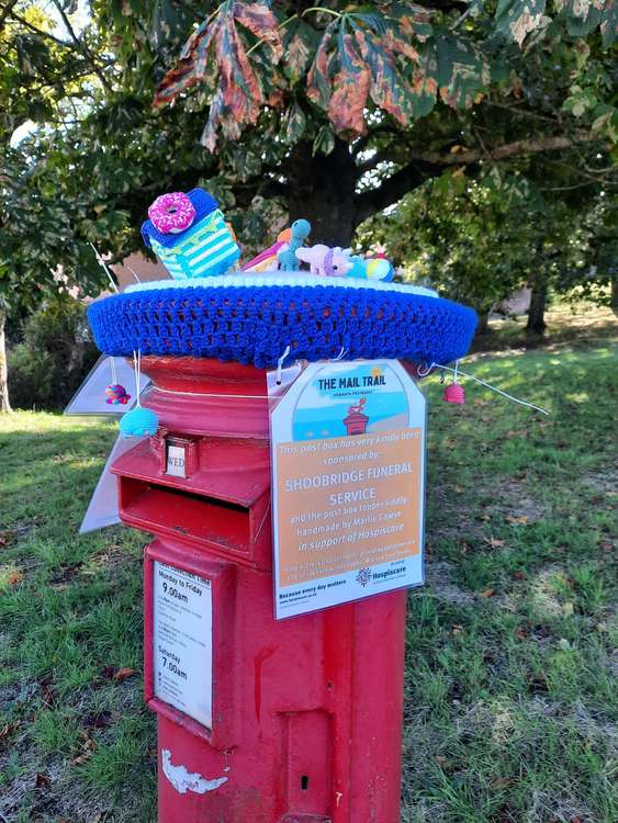 A topper handmade by Marlie Cawse and sponsored by Shoobridge Funeral Service. Credit: The Mail Trail