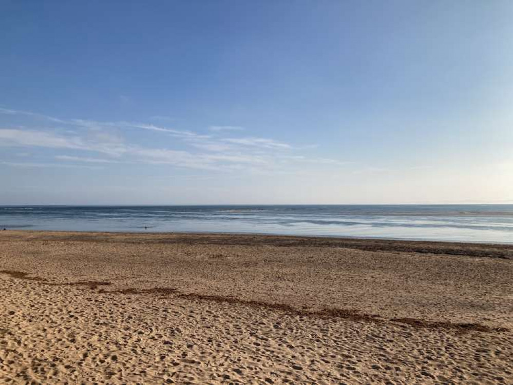 File Photo: Exmouth beach on 14 September 2021. Nub News/ Will Goddard