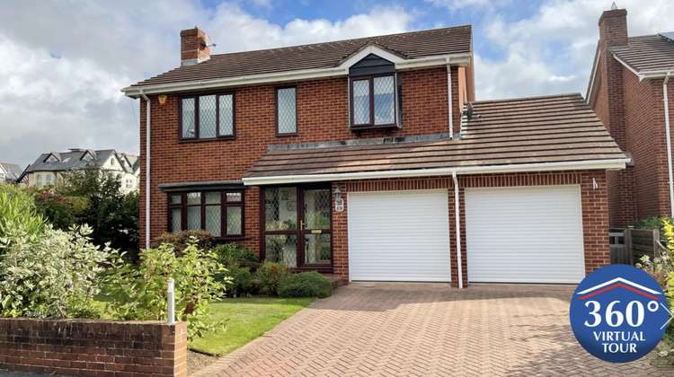 This four-bed, two-bath detached house would make an ideal family home. Credit: Whitton & Laing