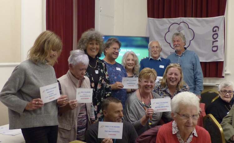 The South West in Bloom 'It's your Neighbourhood' entrants were awarded their certificates