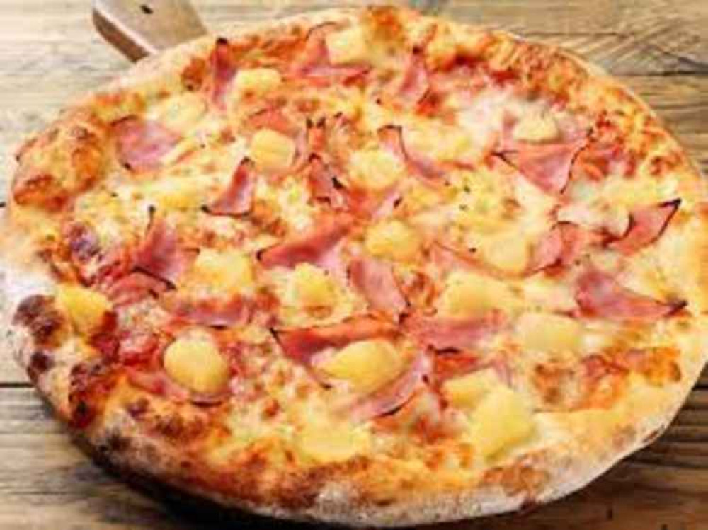 Don't order pizza with pineapple topping today