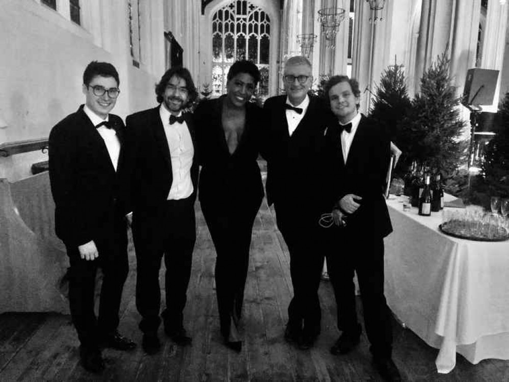 George Double wit the Chris Ingham Trio and Mica Paris