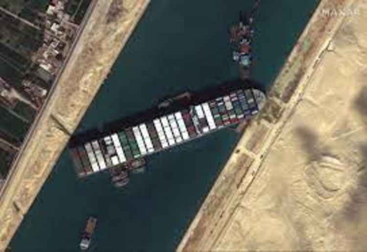 Stuck in the Suez