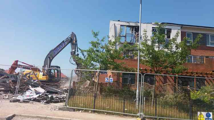 Beechmere is being demolished and rebuilt in Crewe