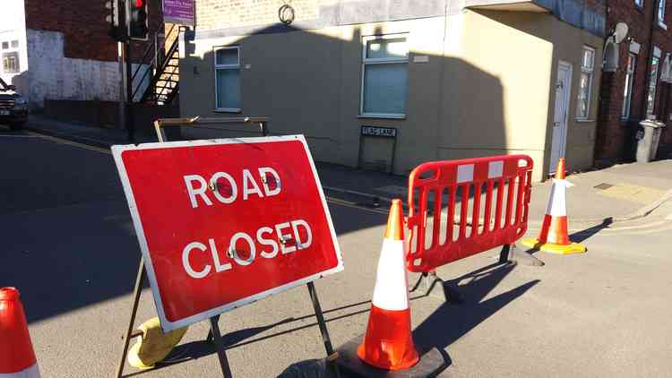 Flag Lane is still closed