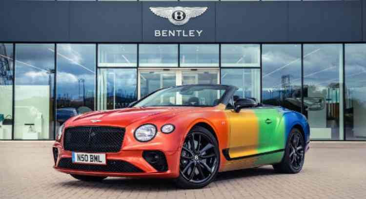 Bentley's rainbow