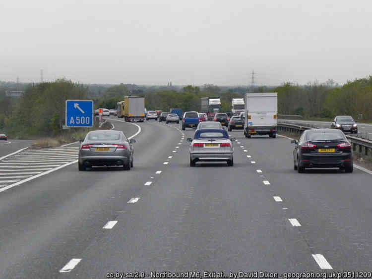 Junction 16 of the M6