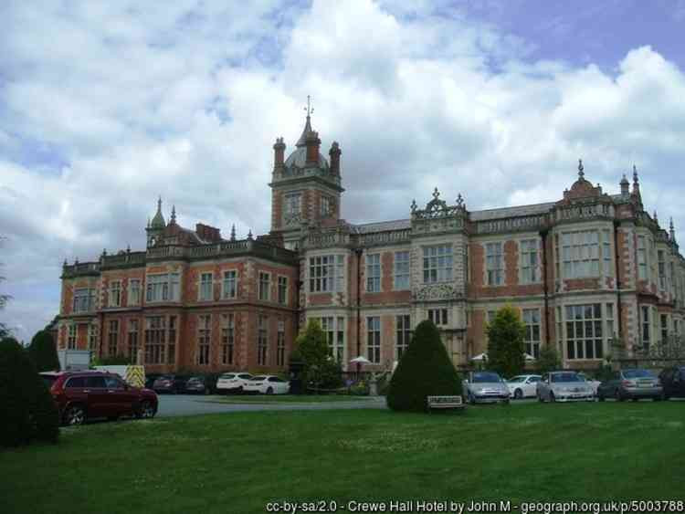 Crewe Hall Hotel is participating in the 'Eat Out to Help Out' scheme