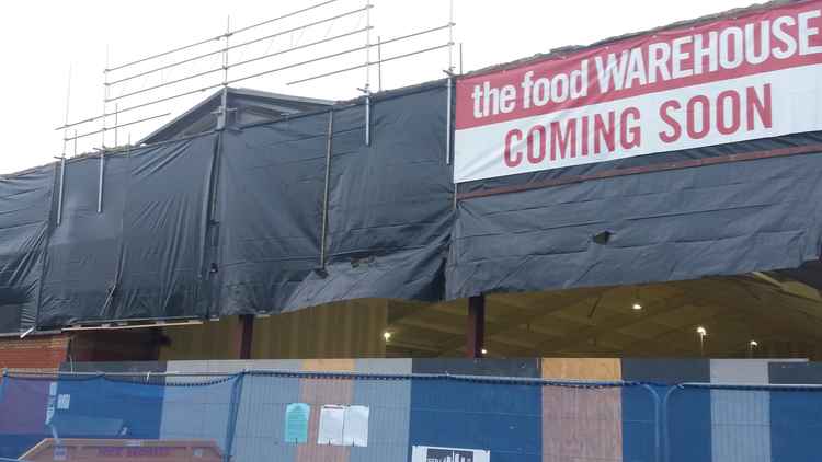 Food Warehouse is opening in November.