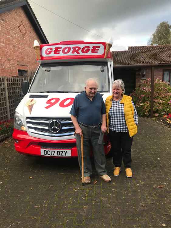 George and daughter, Judith.