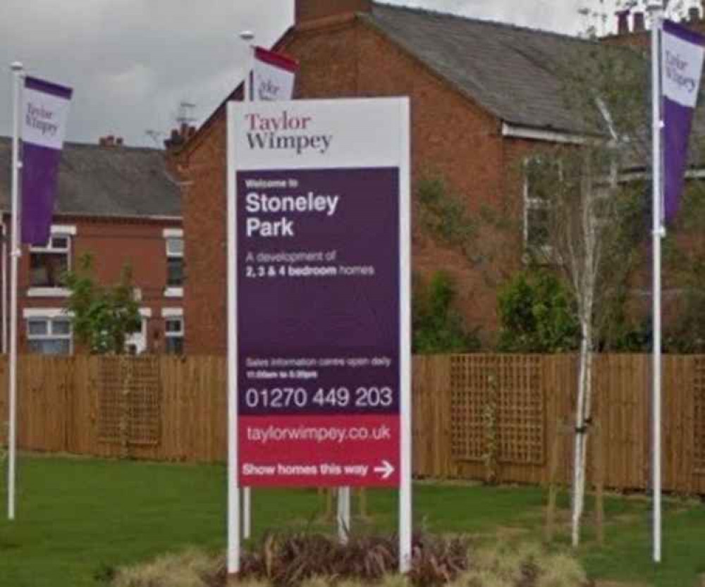 Entrance to the Stoneley Park development off Remer Street/Broad Street