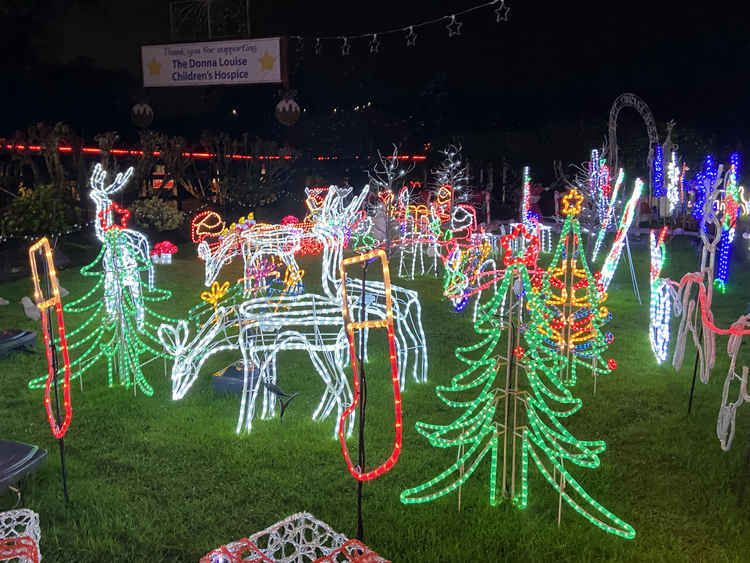 Weston Christmas Lights Display.