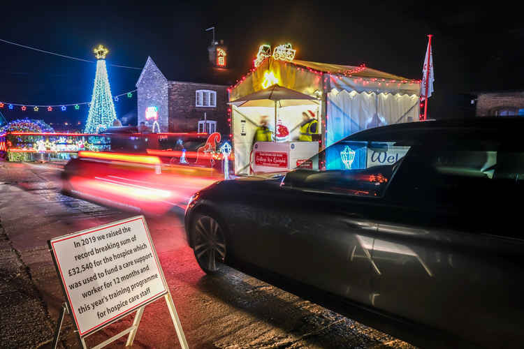 The #StarlitGarden is a drive-thru event this year. (All pictures: kindly taken by Peter Robinson).