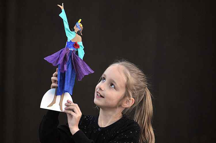 Designing operatic costumes are a popular part of the virtual music and design workshops for children.