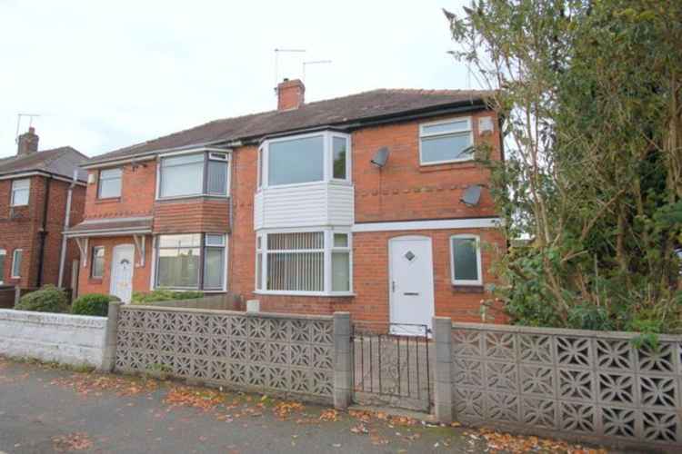 Family home in Middlewich Street.