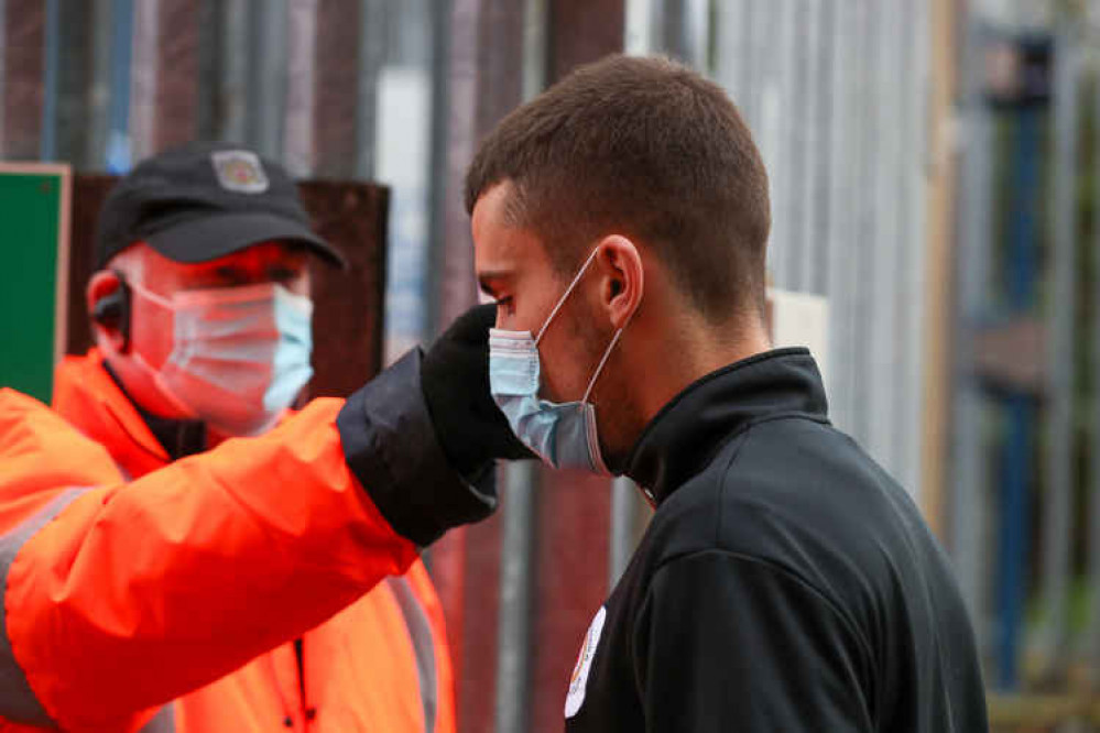 Temperature testing has been in force at Gresty Road this season.