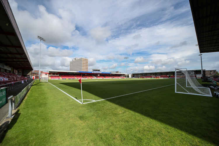 Gresty Road: pitch inspection.