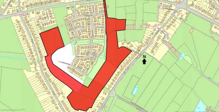 The area of the proposed Persimmon Homes development (Graphic: Cheshire East Council).