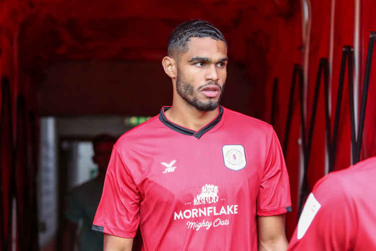 Mikael Mandron: signing a new contract at Crewe was 'straightforward'.