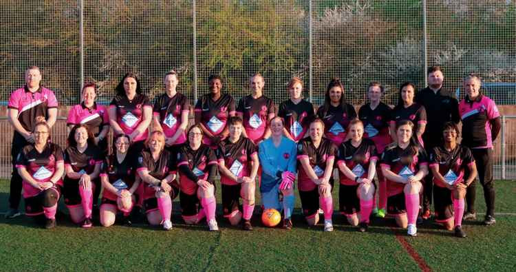 Crewe Town FC Ladies firsts.