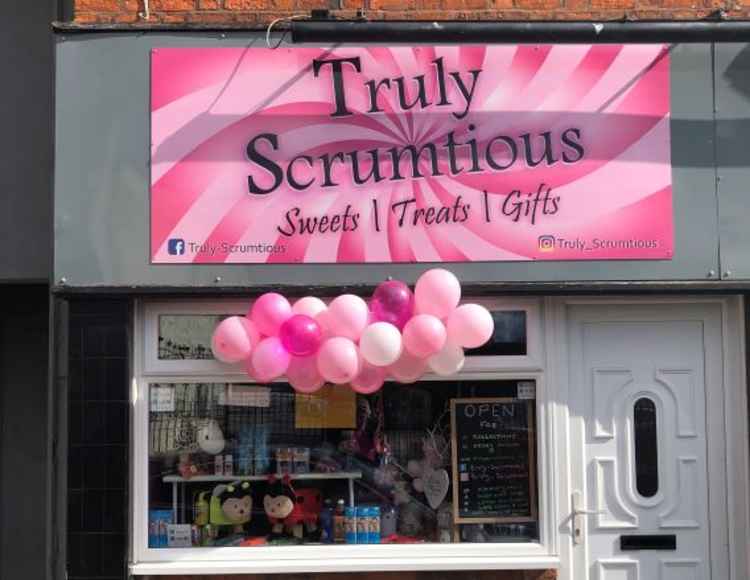 Adel has opened up sweet shop Truly Scumtious on High Street, but says the area has been 'overlooked'.