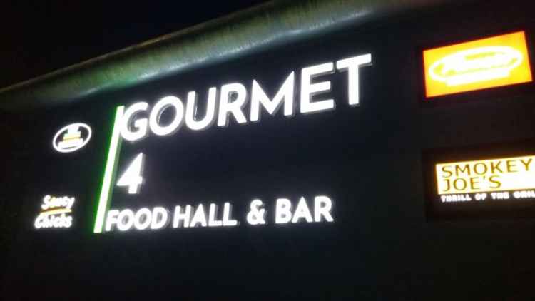 Gourmet Food Hall is a new eatery.