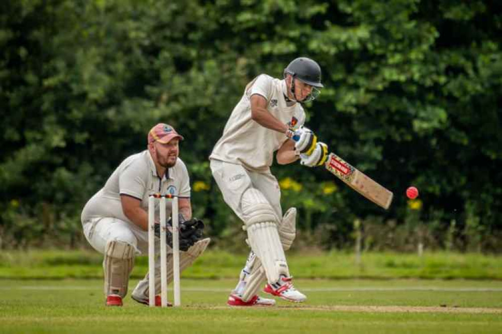 Lew Bacon was unbeaten on 43, but the thirds still tasted cup defeat.