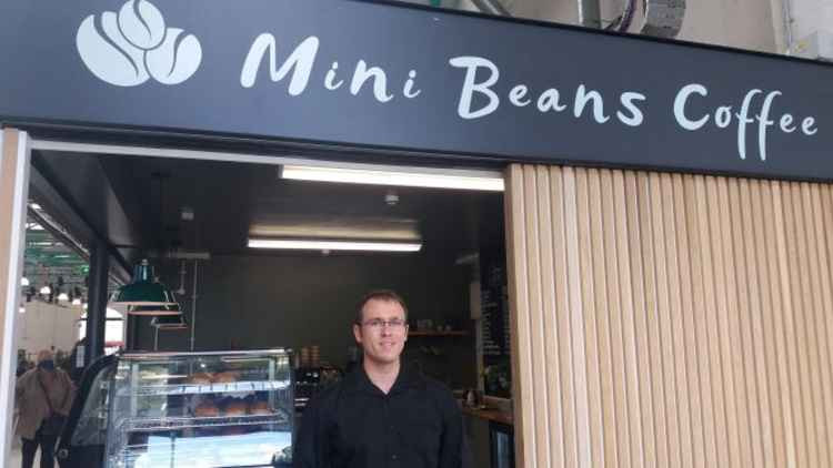 Steve Daniels of Mini Beans Coffee.