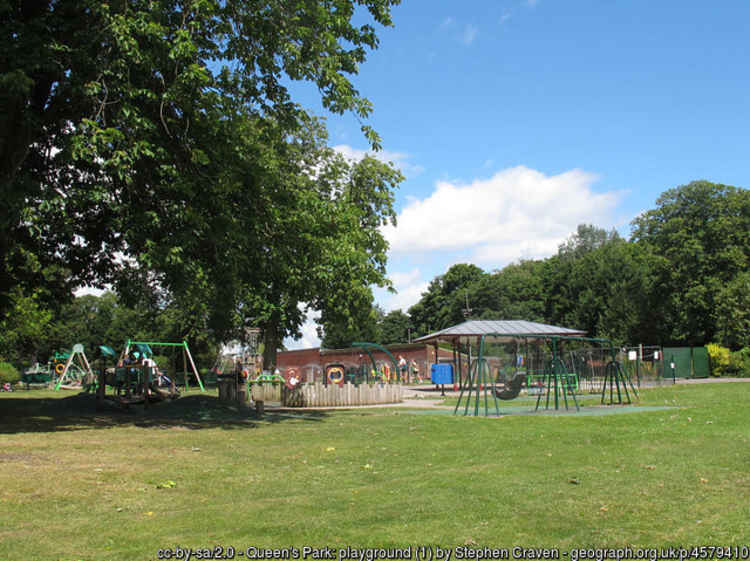 Queens Park play area is getting a major revamp.