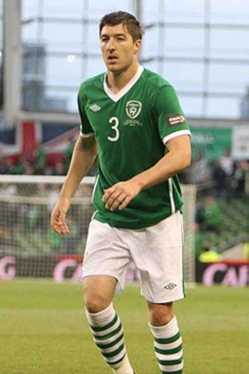 Ward has been capped 50 times for Ireland.