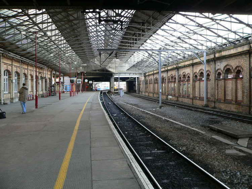 Crewe Train Station.