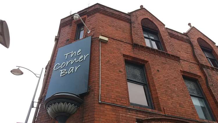 The Corner Bar is popular with football fans on Crewe Alex matchdays.