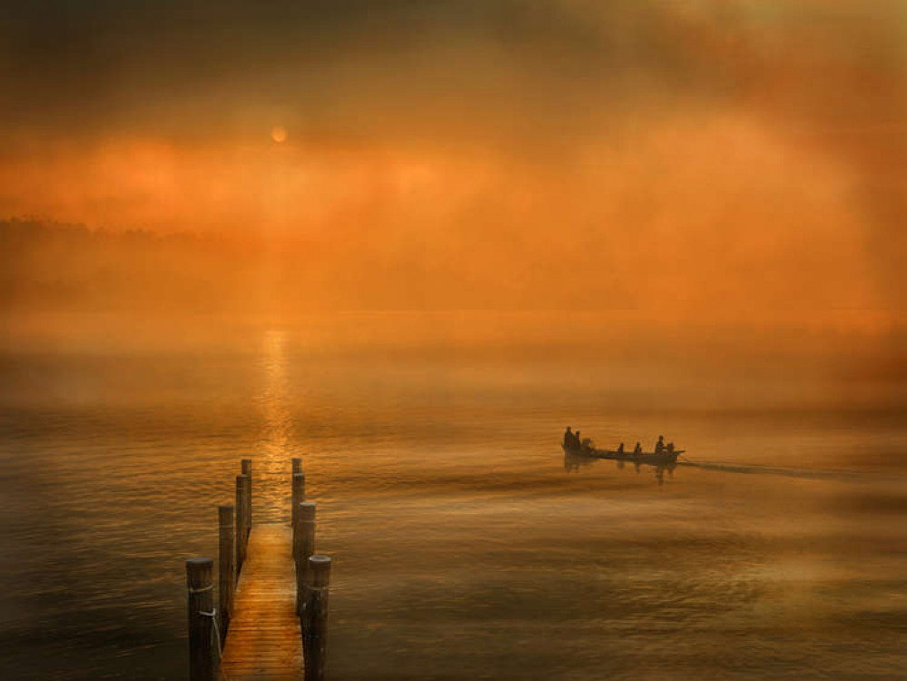 The Society's Photograph of the Year last season was 'Dawn Boat Trip' taken by Stephen Coyne.