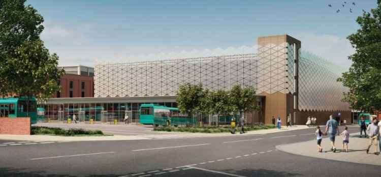 The first phase of the scheme will see a new bus station and multi-storey car park built.