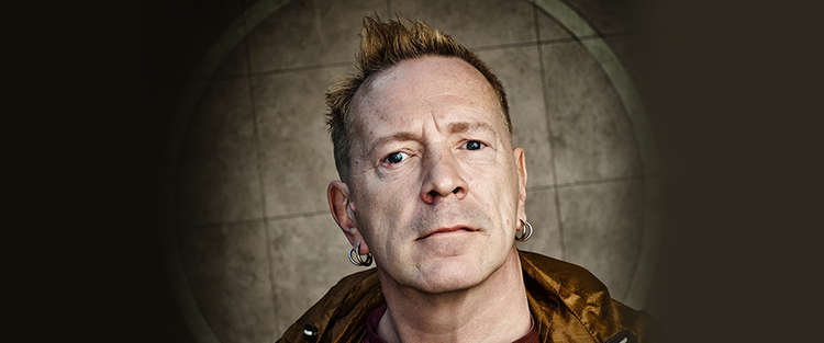 John Lydon at the Lyceum on Sunday.