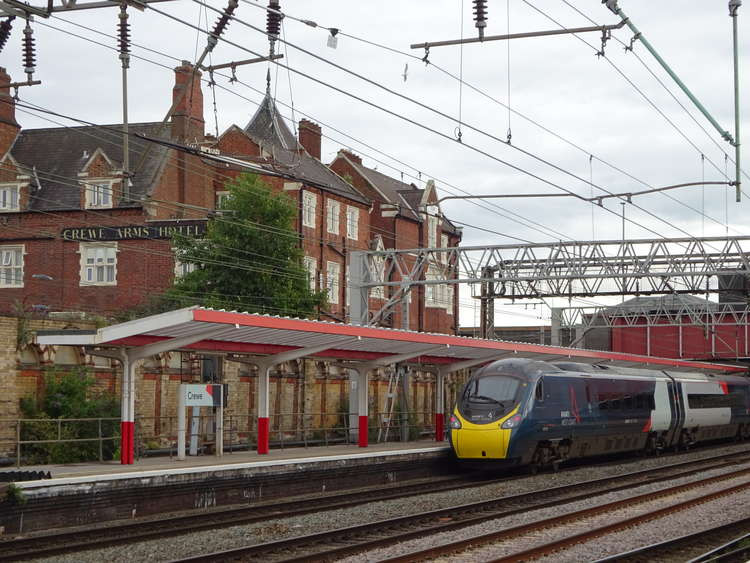 Crewe (rail station pictured here) could be a natural choice for GBR? (Picture: Jonathan White).
