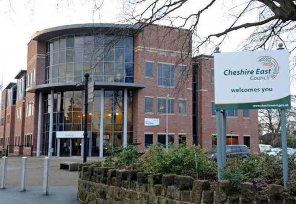 Cheshire East Council's HQ in Sandbach was raided by police in 2015.