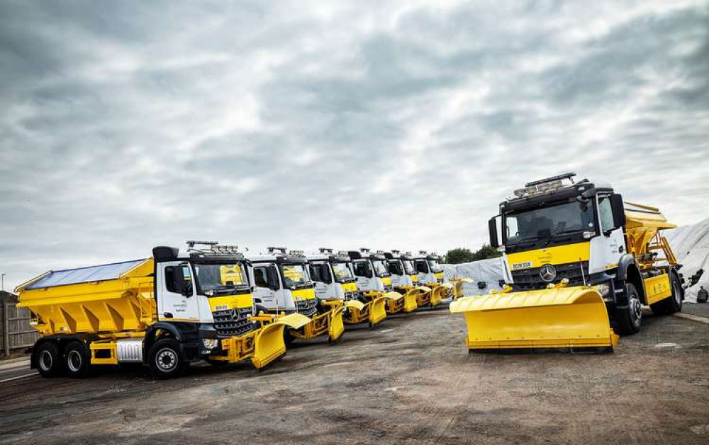 Cheshire East gritters fleet are ready to roll