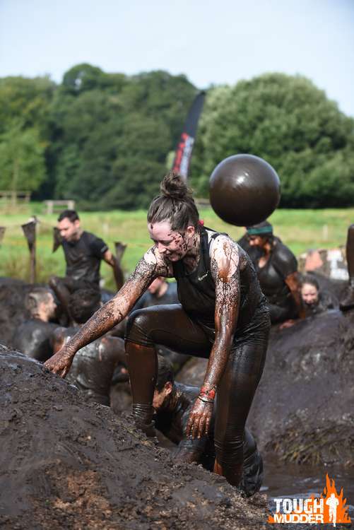 Jade Whittaker took part in a Tough Mudder for Macmillan Cancer Support.