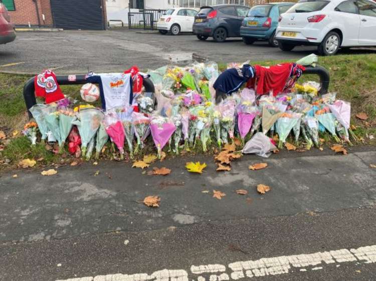 There was applause on the 23rd-minute for Josh Spender, for whom tributes have been laid in Macon Way in Crewe.