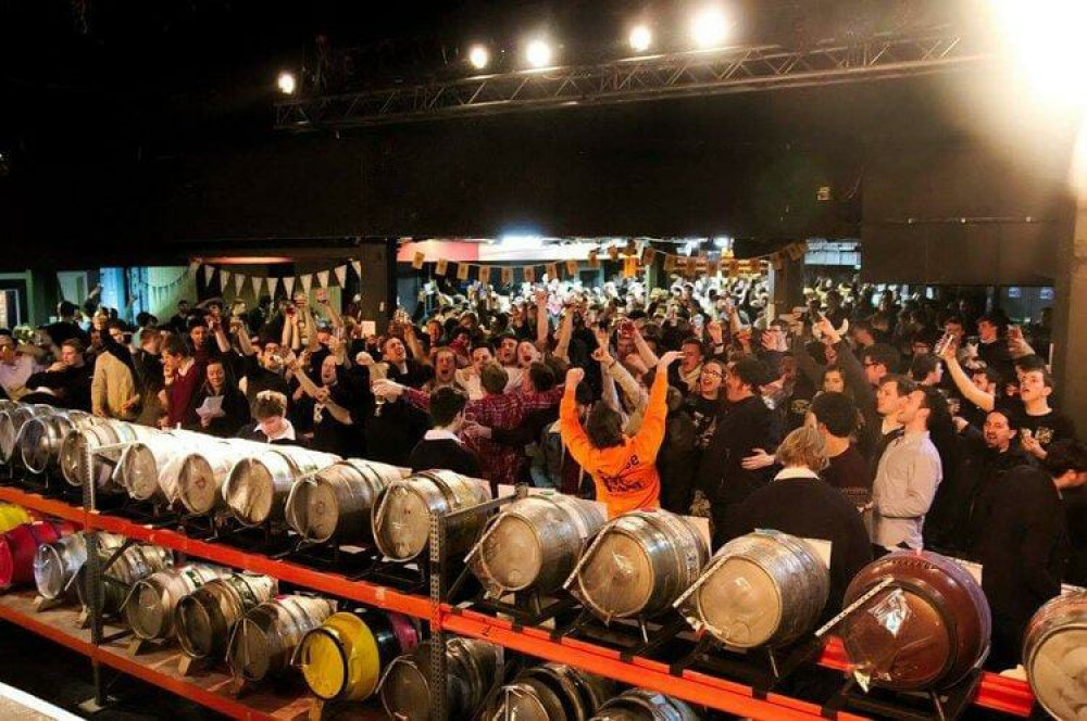 Photo of the last real ale festival, held in 2020