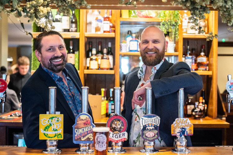 Jonathan Cater-Morris (left) and Marc Hornby launched Caviar & Chips in 2017